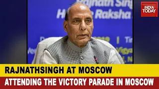 Rajnath Singh In Presence At The Parade For 75th Anniversary Of Victory In World War 2 In Moscow