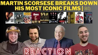 Martin Scorsese | REACTION | Breaks Down His Most Iconic Films | GQ