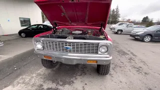 1972 Chevy k5 blazer