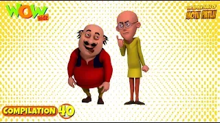 Motu Patlu - Non stop 3 episodes | 3D Animation for kids - #40