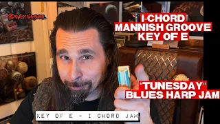 How To Not Suck with a One Chord Harp Jam - Blues Harmonica Jam  -  Blues Harp Licks  - Tunesday 83