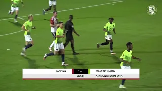 Woking 1-1 Ebbsfleet United | Match Highlights