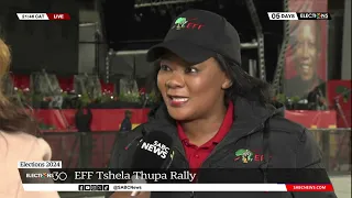2024 Elections | EFF Tshela Thupa Rally: Natasha Phiri