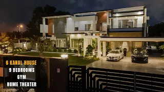 6 Kanal Modern House by Native Interiors Executive Lodges Bahria Town, Lahore - Pakistan