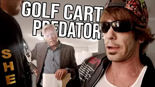 The Golf Cart Predator Recognizes Chris Hansen