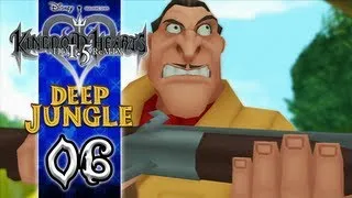 Kingdom Hearts 1.5 HD ReMIX (English) Walkthrough - KH Final Mix Proud Mode Part 6: Deep Jungle | Clayton & Stealth Sneak Boss Battle PS3 Gameplay KHFM