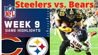Steelers vs. Bears week 9 highlights I NFL 2021