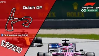 F1 2020 | A-Liga S02R05 Holland GP | Hungary Champions Liga