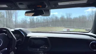 Camaro SS 1LE huge drift