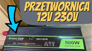 Niezależność energetyczna w przyczepie, czyli przetwornica 12v 230v pełen sinus 500w/1000w