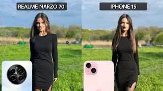 Realme Narzo 70 Vs iPhone 15 Camera Test Comparison