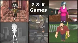 Z & K Games Caught Battle Escape + More | Horror games