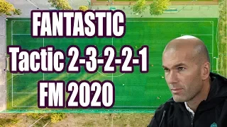 Crazy FM20 Tactic 2-3-2-2-1 - Football Manager 2020