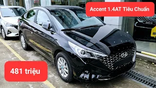 ✅ Giới thiệu chi tiết Hyundai Accent 2023 bản 1.4AT Tiêu Chuẩn Đen • Góp 8 triệu/tháng