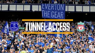 INCREDIBLE MERSEYSIDE DERBY ATMOSPHERE! | Tunnel Access: Everton v Liverpool