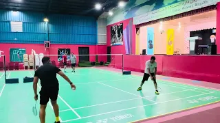 Fahad/Shahid vs Zeeshan/Farrukh riyadh badminton