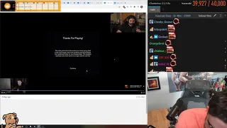 Streamer getting scared of streamer getting scared of streamer getting scared of horror game