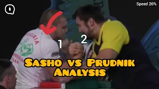 Sasho vs Prudnik Armwrestling Analysis