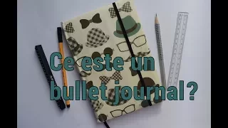 Ce e un bullet journal si cum sa iti incepi unul