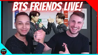 BTS FRIENDS LIVE - REACTION