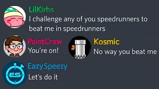 Speedrunners challenged each other to a game of Speedrunners