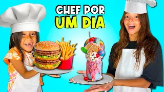 VIRAMOS CHEF DA NOSSA MÃE POR UM DIA INTEIRO! 24H 👩🏻‍🍳👩🏻‍🍳@mundodavivioficial