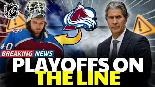 🏒⏰ "JUST HAPPENED: Avalanche Faces Goalie Crisis! Will They Survive the Playoffs?| Colorado News