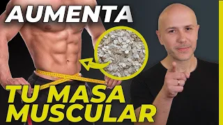 ¡DE NO CREER! SIGUE ESTOS PASOS Y VAS A AUMENTAR TU MASA MUSCULAR RÁPIDO Y FÁCIL |NO COMETAS ERRORES