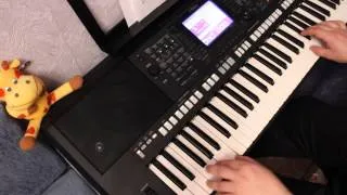 "Ваше Благородие" на Yamaha PSR-S750.