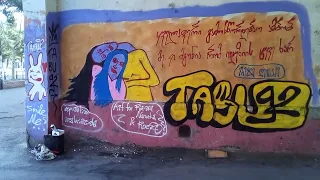 Tabu92 — New Street Art In Rustavi — Megobrobs av. / Erekle Deisadze — Gaseirneba / Noxyroni