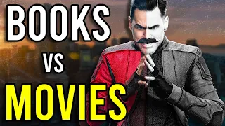 The Insane Differences Between the Sonic Books and Movies