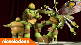 TMNT: Las Tortugas Ninja | ¡Booyakasha! Mikey haciendo de las suyas | Nickelodeon en Español
