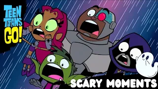 Teen Titans GO! | Scary Moments 👻 Halloween at the Hive