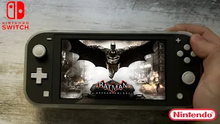 Batman: Arkham Knight Nintendo Switch Lite Gameplay | Part 2