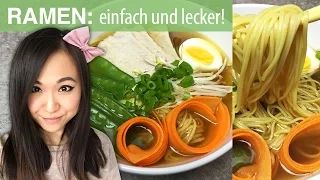 REZEPT: Ramen (Japanische Nudelsuppe)