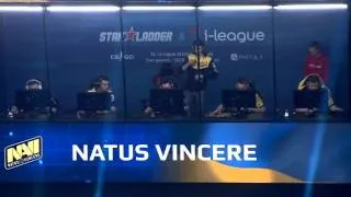 MUST SEE! fnatic vs. Natus Vincere [Map 2 BO3] SL i-League StarSeries XIV Grand Final