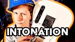 How to set up an electric guitar - Telecaster INTONATION Adjustment