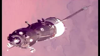 Soyuz MS-07 Docking & Hatch Opening