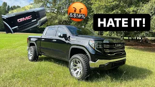 10 THINGS I HATE/LOVE ABOUT MY 2022 GMC SIERRA SLT!