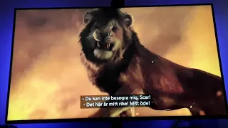 The Lion king (2019) simba vs scar final battle swedish