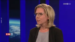 ZIB 2: Klimaschutzministerin zu "Klimaticket" (19.8.2021)