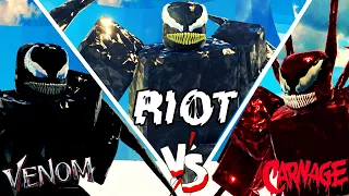 NOVO SIMBIONTE DO RIOT ADICIONADO! Typical Web Swinging Game Roblox (Riot & Carnage & Venom)
