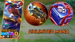 Bruno build and emblem Unlimited mana - Mobile Legends Bang Bang