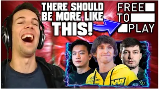 GRUBBY Reacts To The BEST Esports DOCUMENTARY - "Free To Play" | Dota2