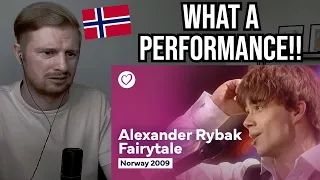 Reaction To Alexander Rybak - Fairytale (Eurovision 2009 Live Performance)