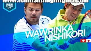 Stanislas Wawrinka vs Kei Nishikori Highlights HD 1/4 Australian Open 2015