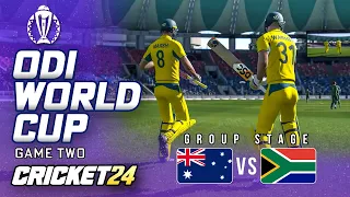 AUSTRALIA v SOUTH AFRICA - ODI WORLD CUP - Cricket 24 Gameplay