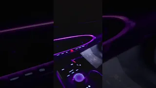 Ambient lighting on the 2023 Gv70 EV at night 🤤