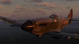 Spitfire MKXIVe Reversal - War Thunder Sim