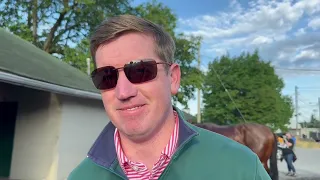 John Ennis on Epic Ride drawing into the Kentucky Derby field